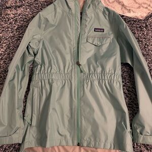 Patagonia Mint Green Kids Jacket